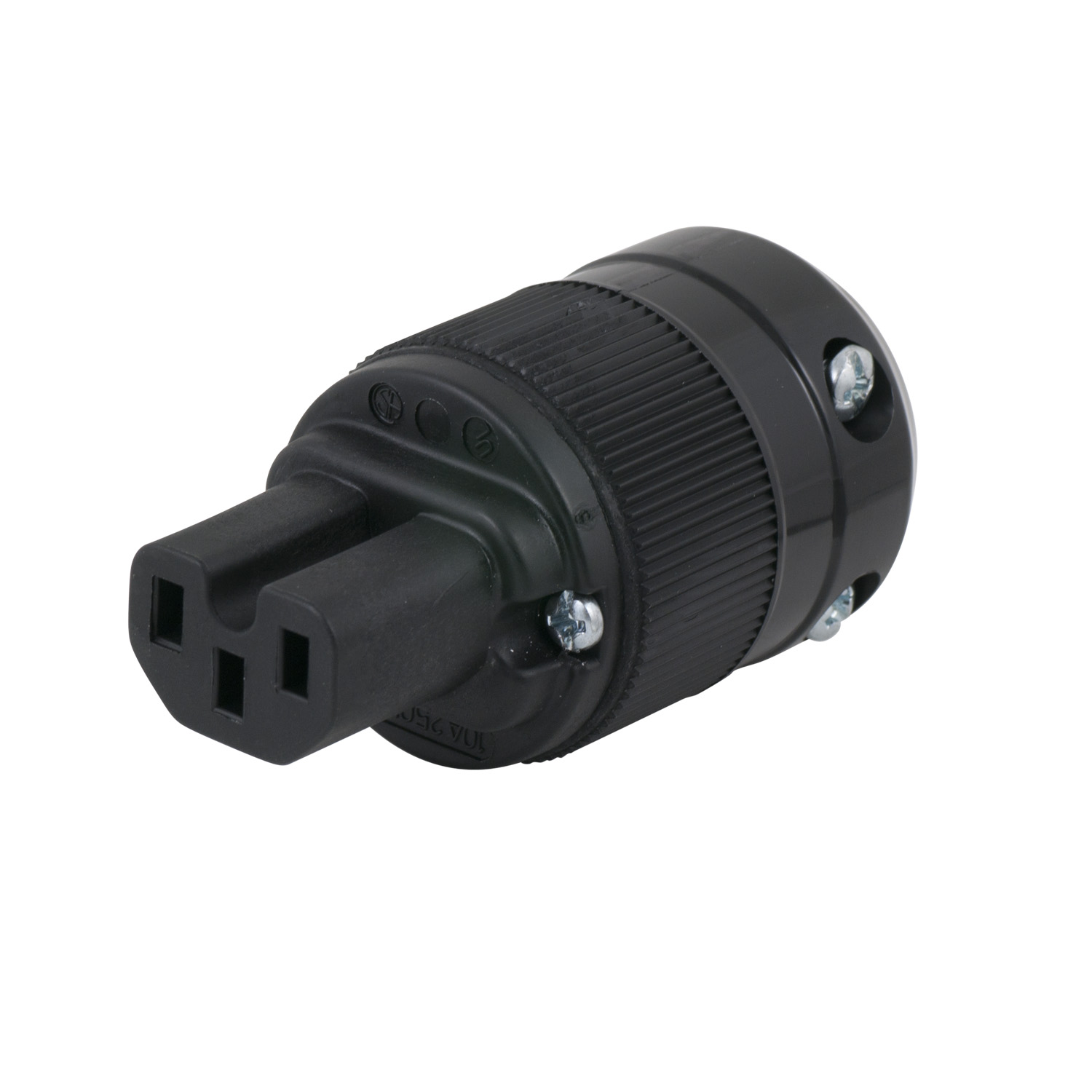 Female Connector, 15A 120V IEC 320 C15